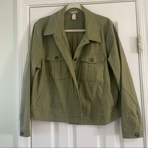 Ava & Viv Utility Olive Jacket